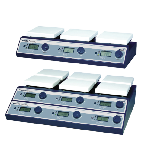 Witeg – Magnetic stirrer with hotplate (SMHS 3/6 places)